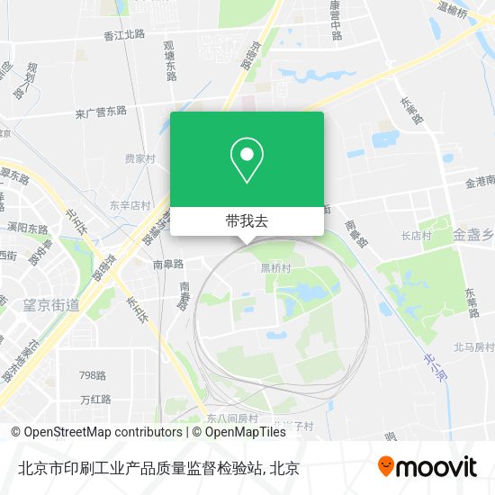 北京市印刷工业产品质量监督检验站地图