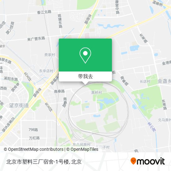 北京市塑料三厂宿舍-1号楼地图