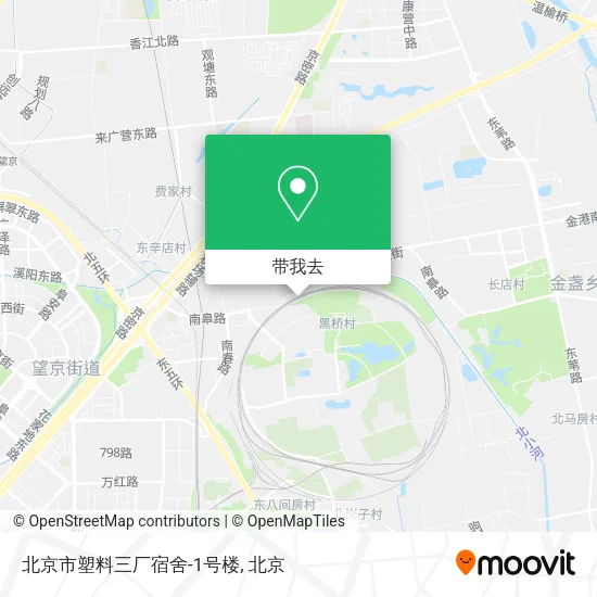 北京市塑料三厂宿舍-1号楼地图