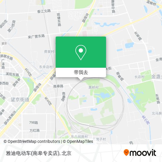 雅迪电动车(南皋专卖店)地图