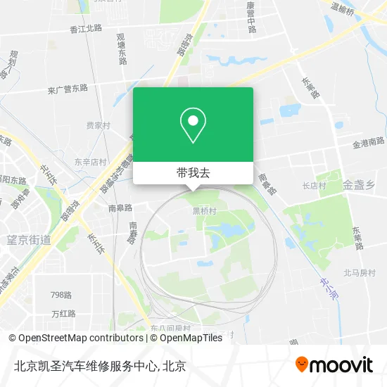 北京凯圣汽车维修服务中心地图