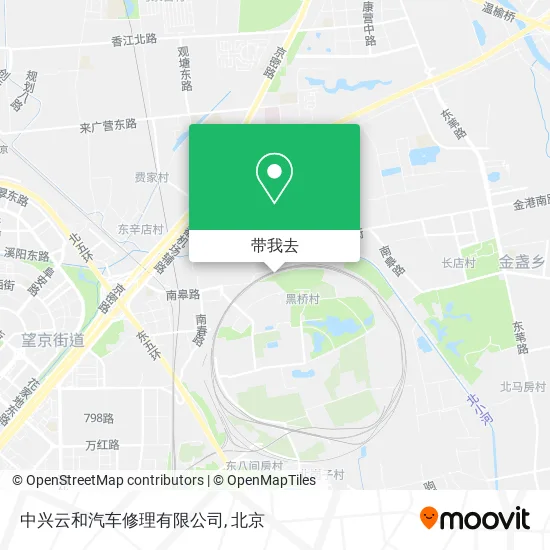 中兴云和汽车修理有限公司地图