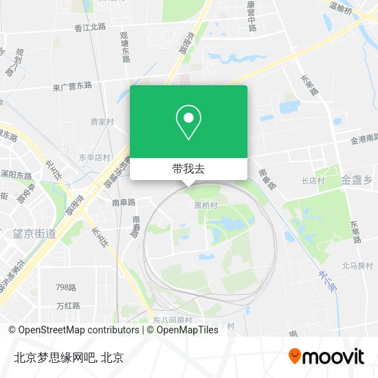 北京梦思缘网吧地图