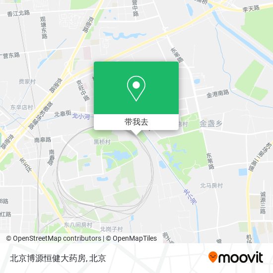 北京博源恒健大药房地图