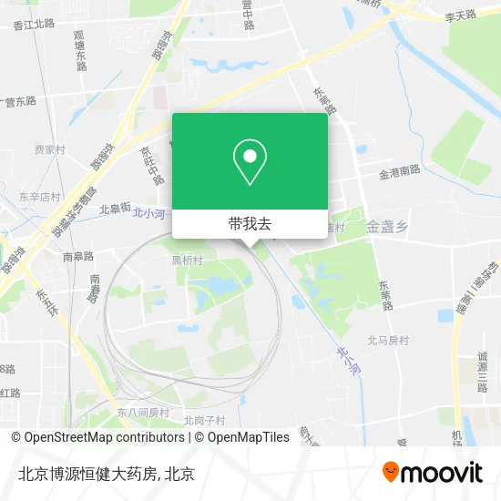 北京博源恒健大药房地图