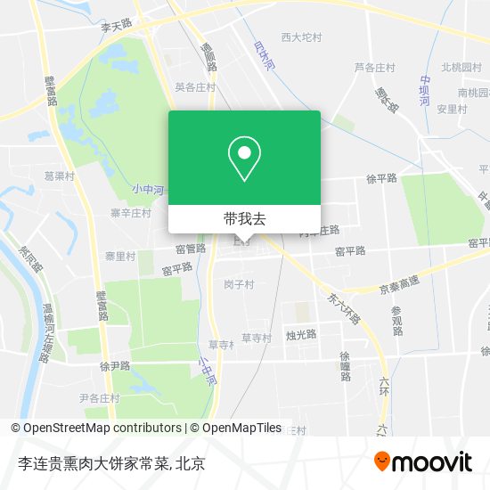 李连贵熏肉大饼家常菜地图