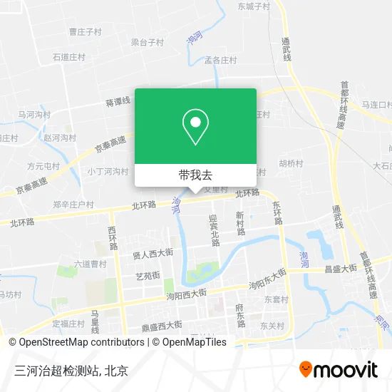 三河治超检测站地图