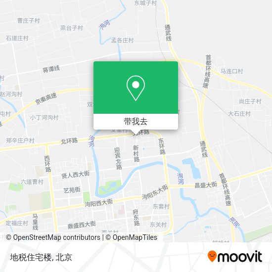 地税住宅楼地图