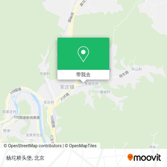 杨坨桥头堡地图