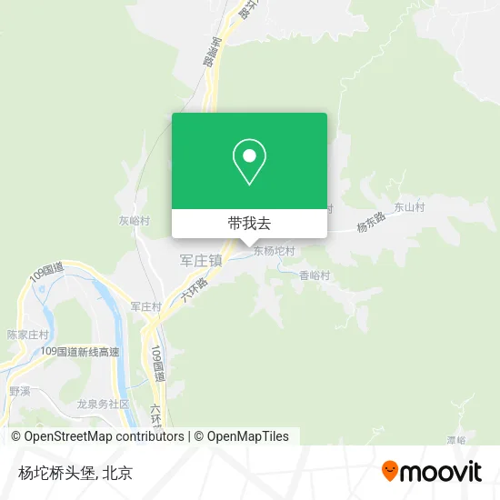 杨坨桥头堡地图
