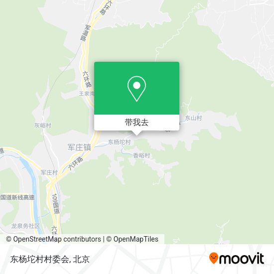 东杨坨村村委会地图