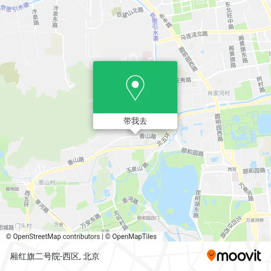 厢红旗二号院-西区地图