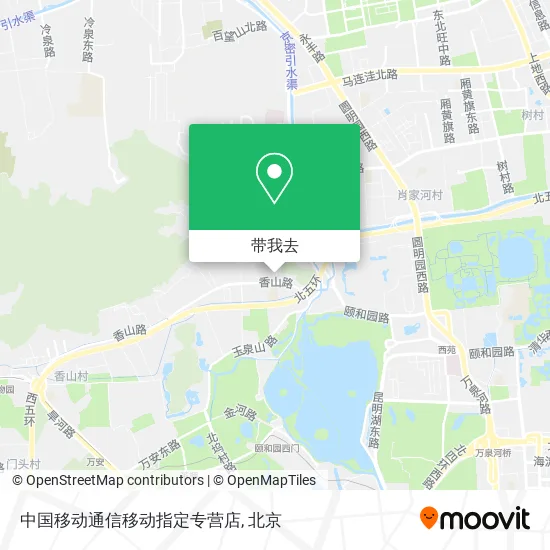 中国移动通信移动指定专营店地图
