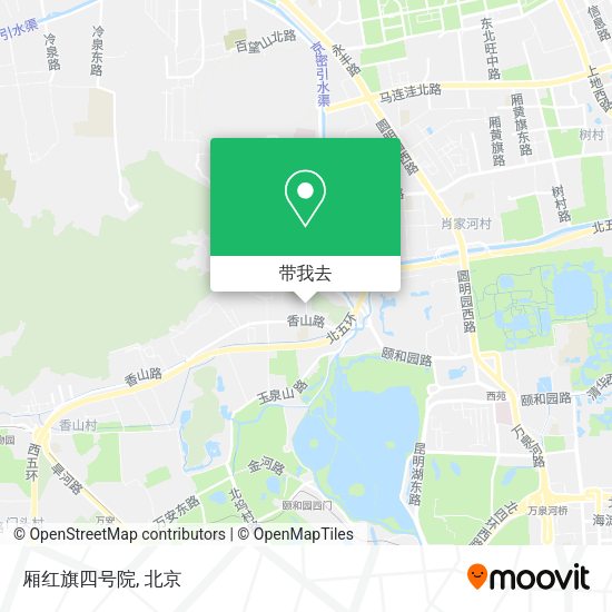 厢红旗四号院地图