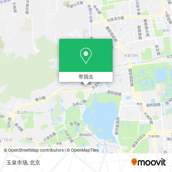 玉泉市场地图