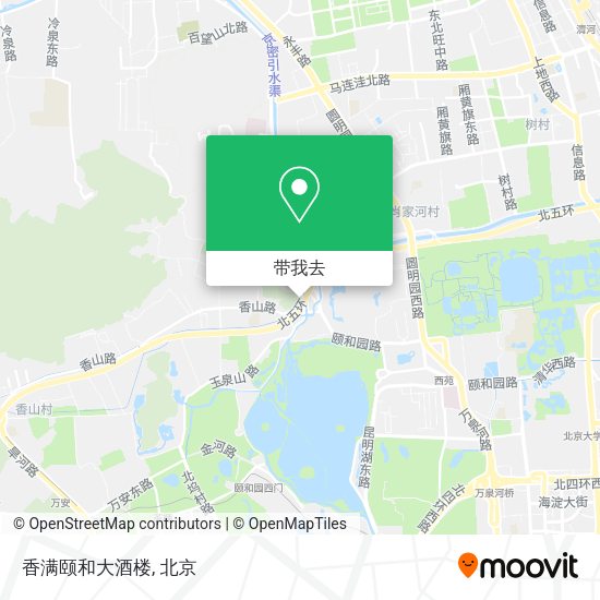 香满颐和大酒楼地图