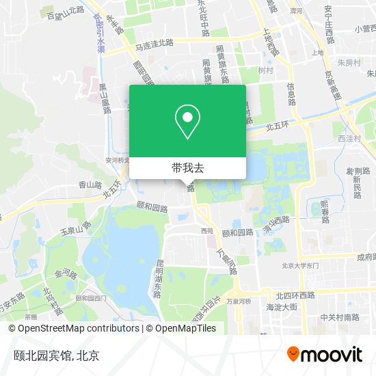 颐北园宾馆地图