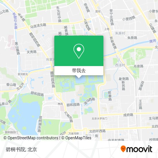 碧桐书院地图