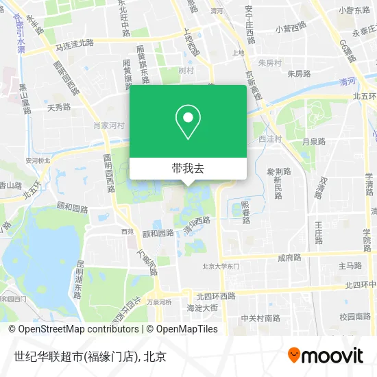 世纪华联超市(福缘门店)地图