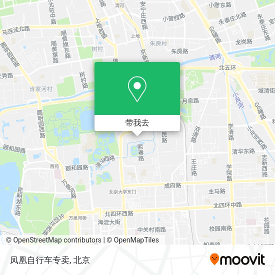 凤凰自行车专卖地图