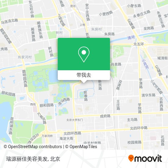瑞源丽佳美容美发地图