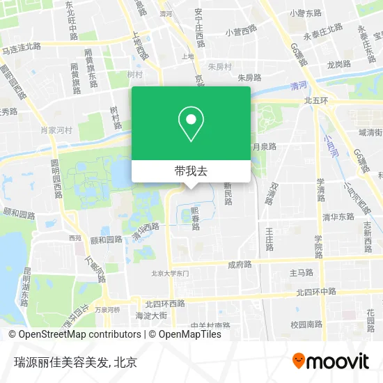 瑞源丽佳美容美发地图