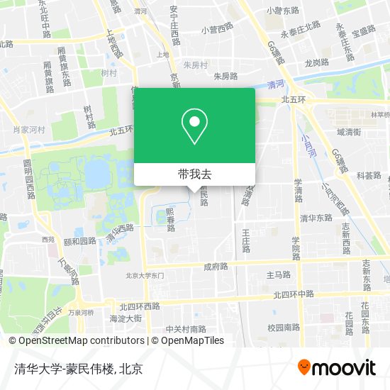 清华大学-蒙民伟楼地图