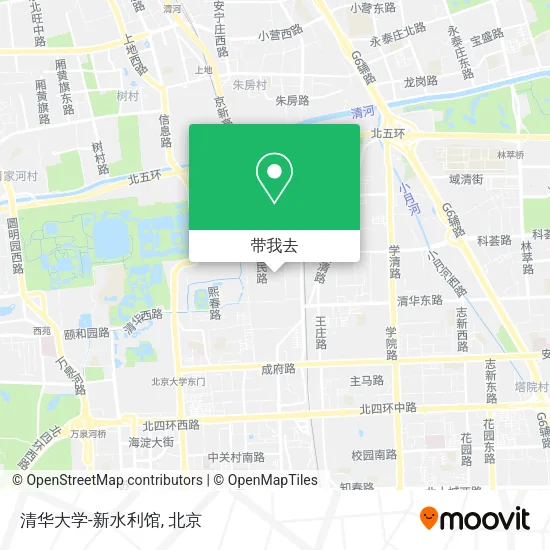 清华大学-新水利馆地图