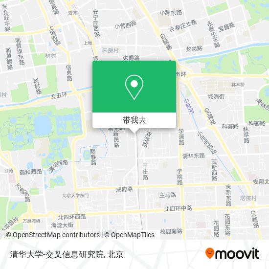 清华大学-交叉信息研究院地图