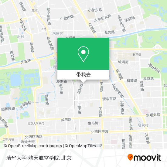 清华大学-航天航空学院地图