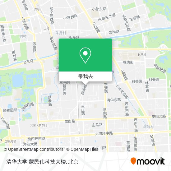 清华大学-蒙民伟科技大楼地图