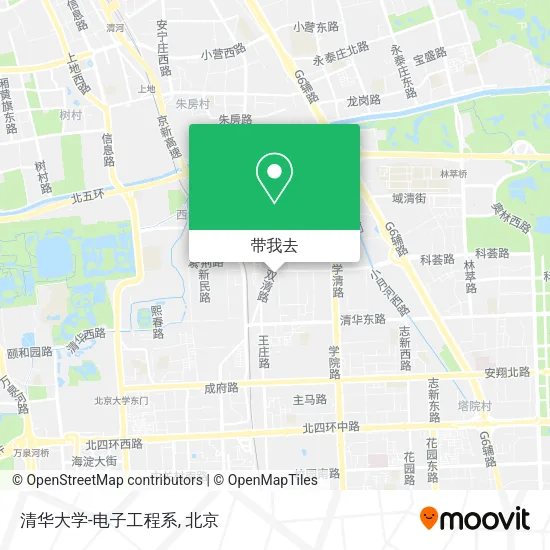 清华大学-电子工程系地图