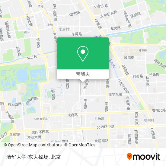 清华大学-东大操场地图