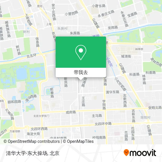 清华大学-东大操场地图
