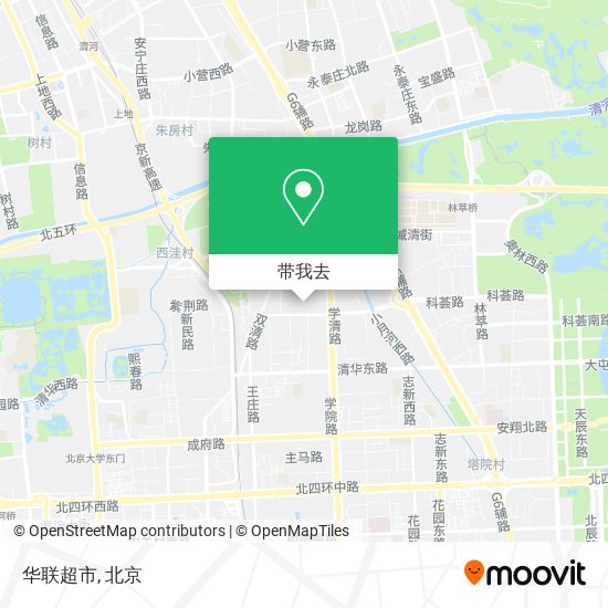 华联超市地图