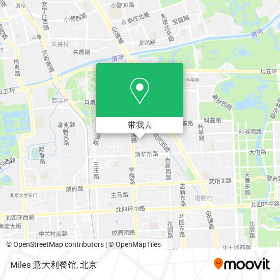 Miles 意大利餐馆地图
