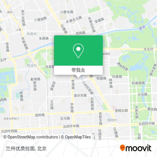 兰州优质拉面地图