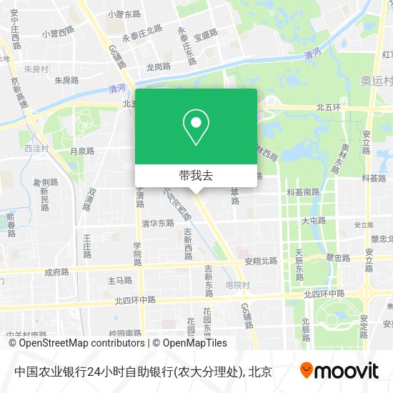 中国农业银行24小时自助银行(农大分理处)地图
