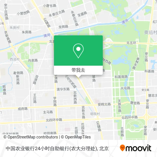 中国农业银行24小时自助银行(农大分理处)地图