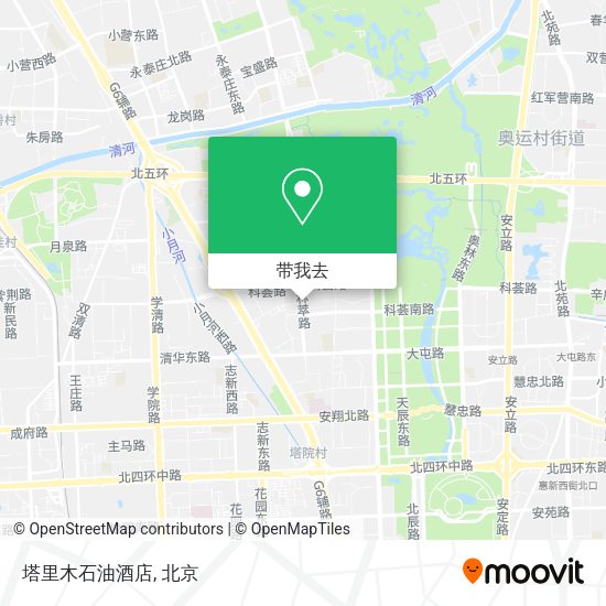 塔里木石油酒店地图
