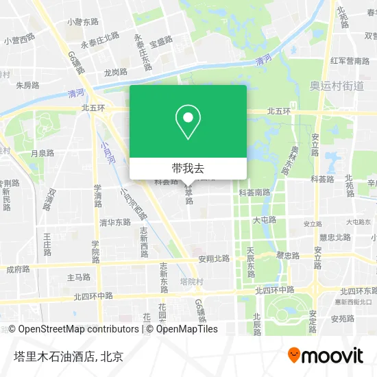 塔里木石油酒店地图
