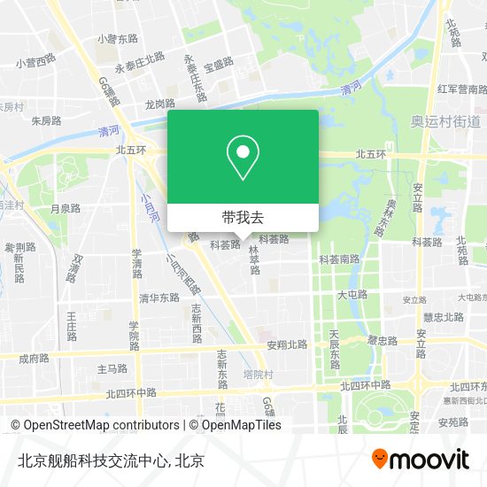北京舰船科技交流中心地图