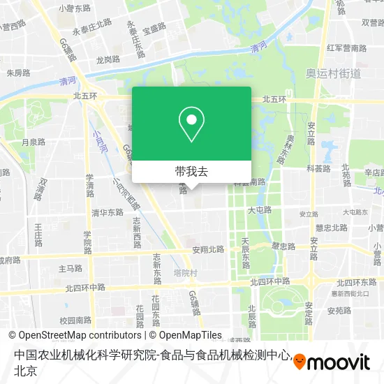 中国农业机械化科学研究院-食品与食品机械检测中心地图