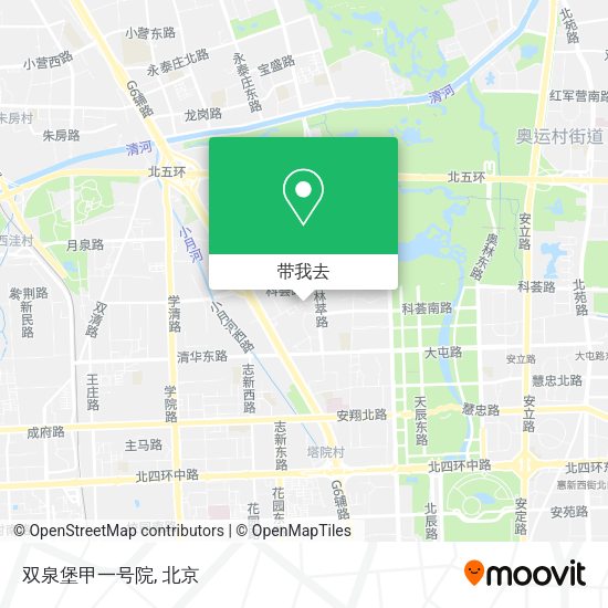双泉堡甲一号院地图