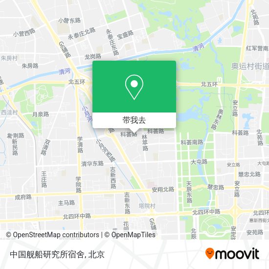 中国舰船研究所宿舍地图