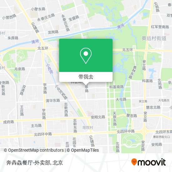 奔羴鱻餐厅-外卖部地图