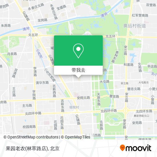 果园老农(林萃路店)地图