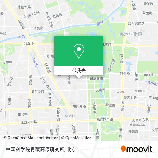 中国科学院青藏高原研究所地图
