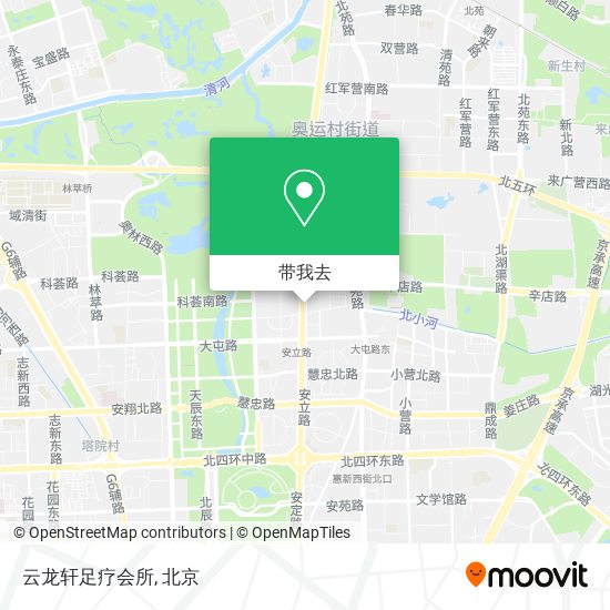 云龙轩足疗会所地图