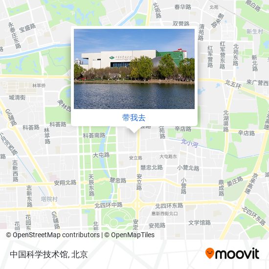 中国科学技术馆地图